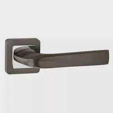 Ручка дверная "PUNTO" QR SATURN GR/CP-23 графит/хром