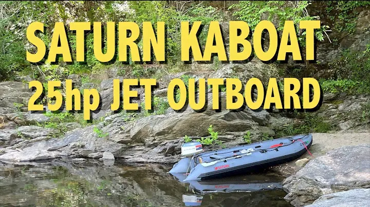 Testing out My New Saturn SK470XL Kaboat with Jet Outboard and the new Outboard for my Solar Strela!