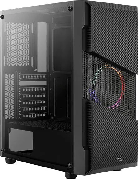 Корпус AeroCool Menace Saturn FRGB, черный, ATX, Без БП (MENACE FRGB-G-BK-V1)-1