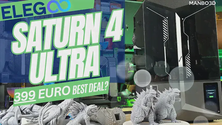 12K Elegoo Saturn 4 Ultra Resin 3D Drucker - Neue Generation wird zum Benchmark?