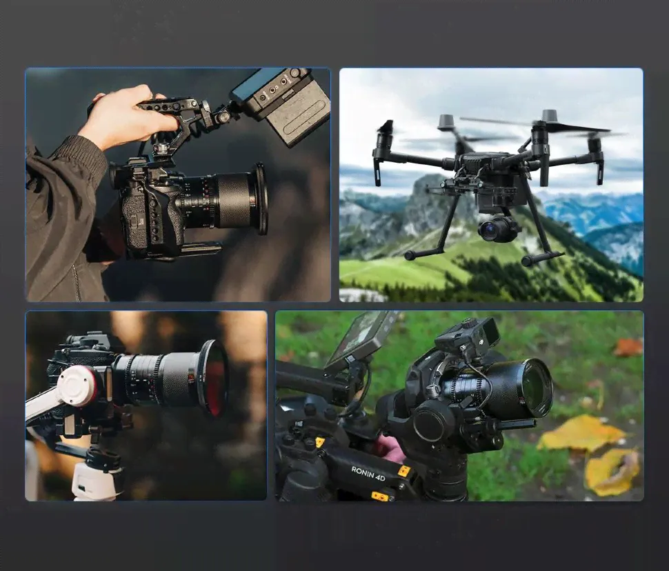 Объектив Sirui Saturn 50mm T2.9 1.6x FF Anamorphic E-mount (Neutral Flare) Saturn E50N-3