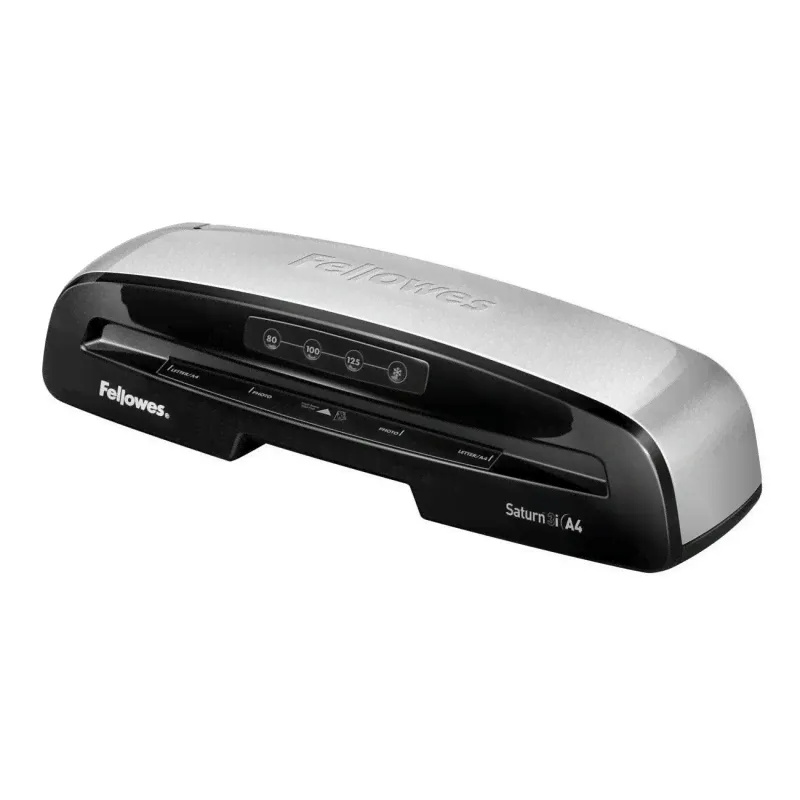 Ламинатор Fellowes Saturn 3i A4 серо-черный-0