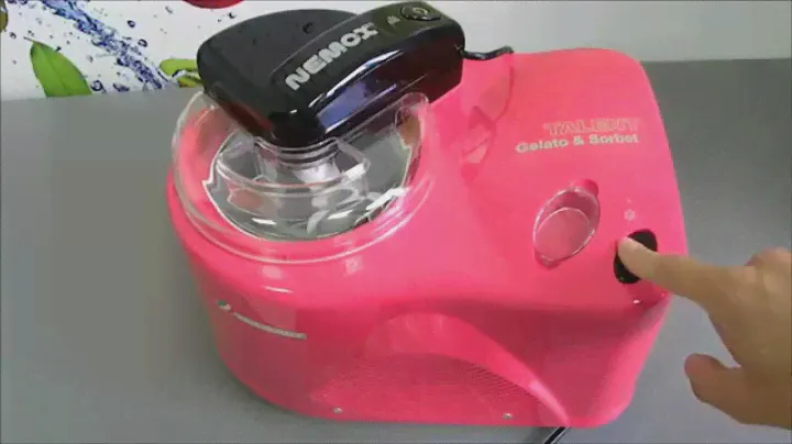 Мороженица NEMOX TALENT GELATO&SORBET, цвет PINK&BLACK