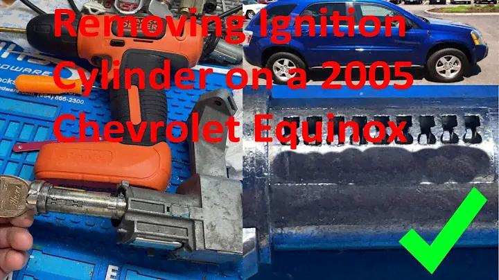 (533) How to Remove a 2005-2006 Chevrolet Equinox Ignition to Make Key