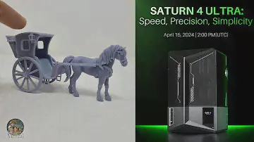 Elegoo Saturn 4 Ultra /Unboxing e prima stampa