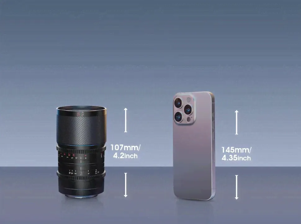 Объектив Sirui Saturn 50mm T2.9 1.6x FF Anamorphic E-mount (Neutral Flare) Saturn E50N-4