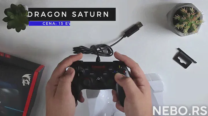 NEBO.rs / Unboxing - Redragon G807 Saturn Gamepad