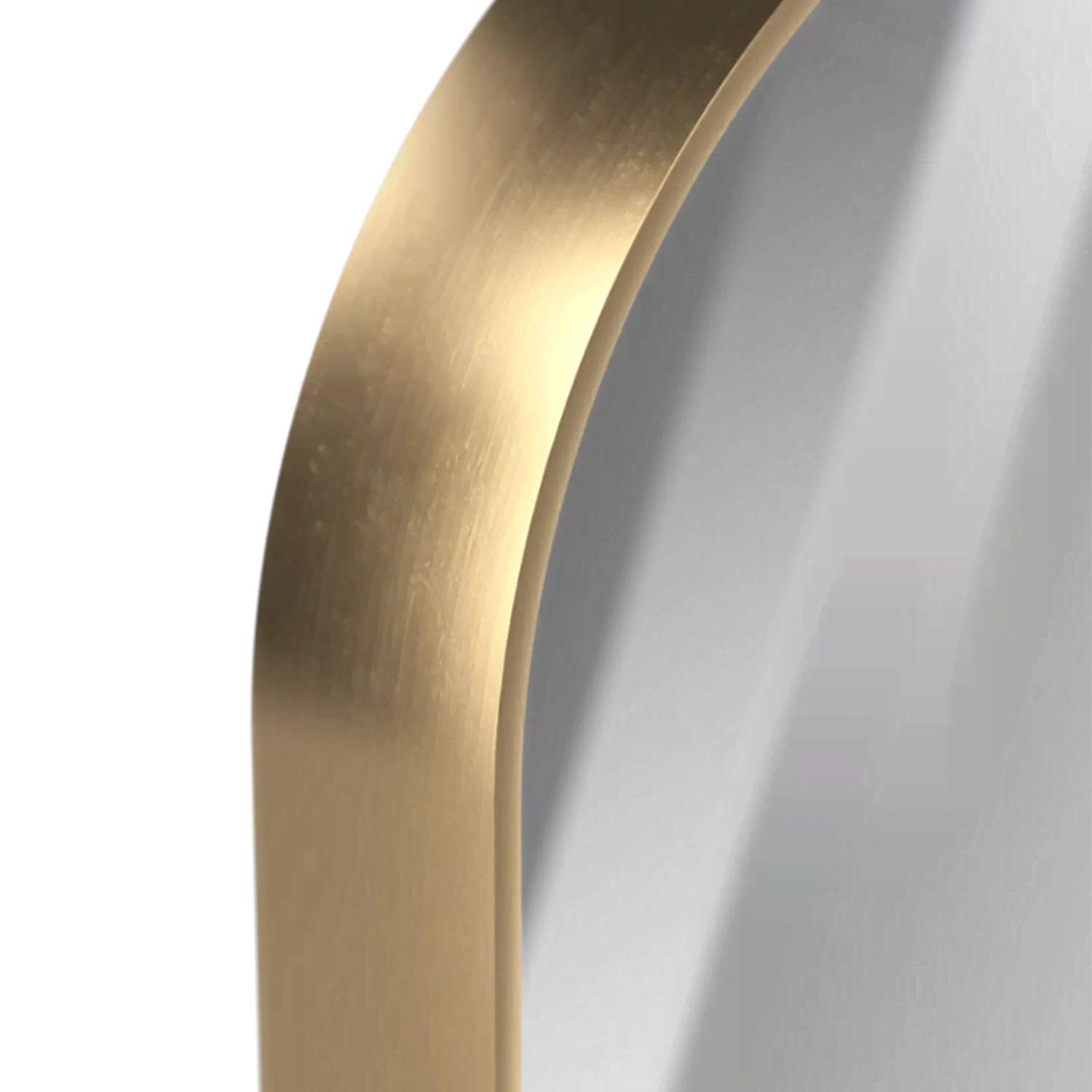 Зеркало Зеркало SATURN Gold 50х115 овальное от магазина Woodrim-0