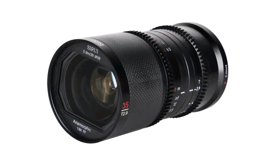 Объектив Sirui Saturn 35mm T2.9 1.6x FF Anamorphic L-mount (Neutral Flare)-1