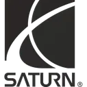 Наклейка на авто «Логотип автомобиля Saturn - Сатурн» - стикер