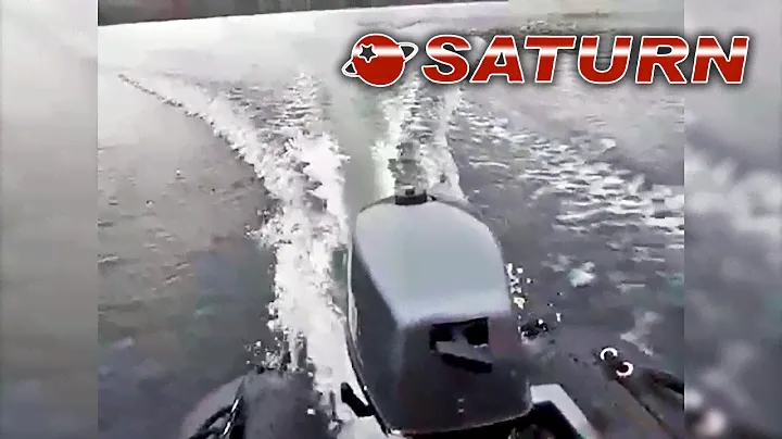 Управляемость и маневренность ПВХ лодки Saturn KaBoat SK430 под мотором SEA-PRO T 5S (5л.с.)