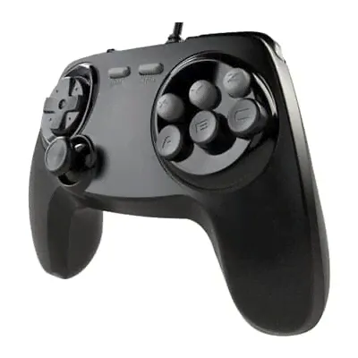 Retro Fighters BrawlerGen Sega Saturn Sega Genesis 2-In-1 Controller - Sega Sa