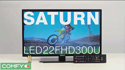 Saturn LED22FHD300U - Видеодемонстрация Телевизора  от Comfy
