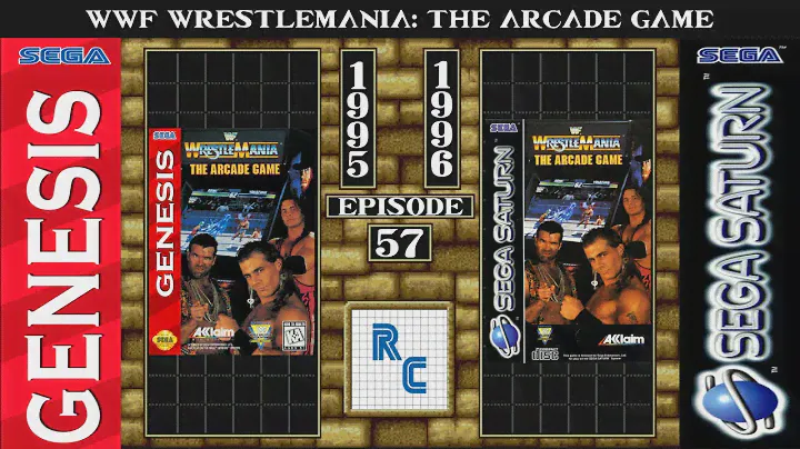 Sega Genesis Vs Sega Saturn - WWF Wrestlemania: The Arcade Game