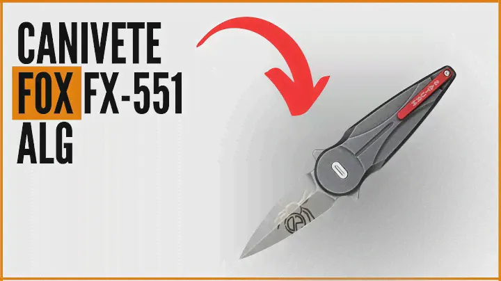 Canivete Fox FX-551 ALG [EVERYDAY CARRY] Pronta Entrega LINK NOS COMENTÁRIOS