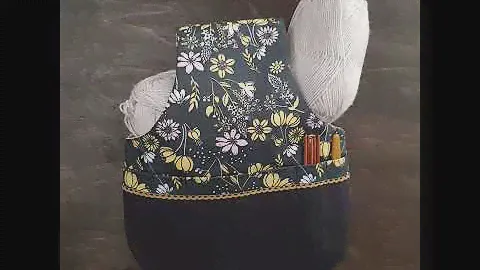 Проектная сумка для вязания #projectbag_jsh