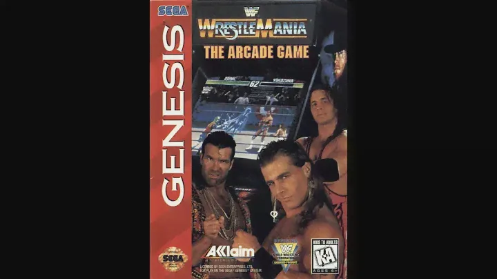 WWF Wrestlemania Arcade Как мы с Царь Батькой играли