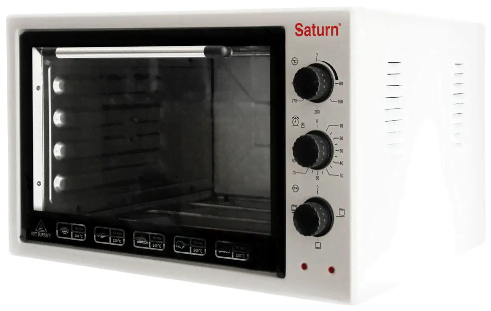 Мини-печь Saturn ST-EC3801 (white)-0