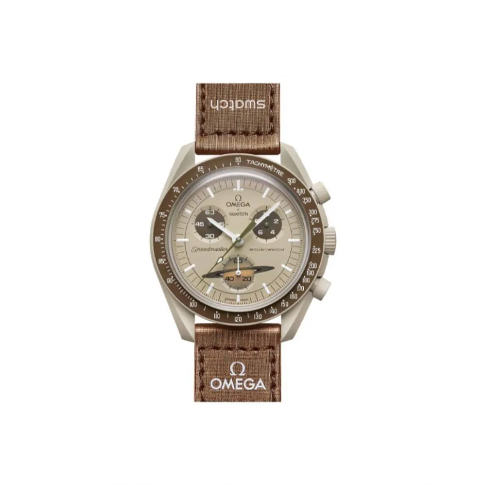 Часы Omega x Swatch Saturn-0