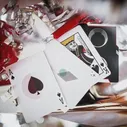 Черные игральные карты Saturn Hyperspace от Ellusionist Размер покера USPCC редкий ограниченный выпуск колода волшебные карты фокусы реквизит (art.: 7a7663a20)