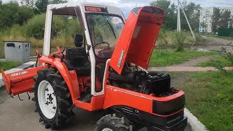 Трактор Kubota Saturn X24 Видео