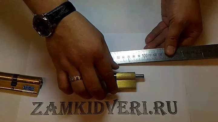 Как правильно измерить цилиндровый механизм