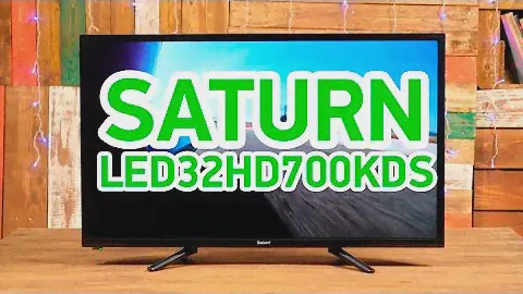 Saturn LED32HD700KDS - умный телевизор с классическим дизайном - Видео демонстрация