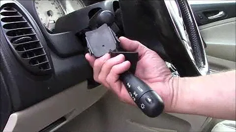 Замена многофункционального переключателя поворотников Saturn Vue