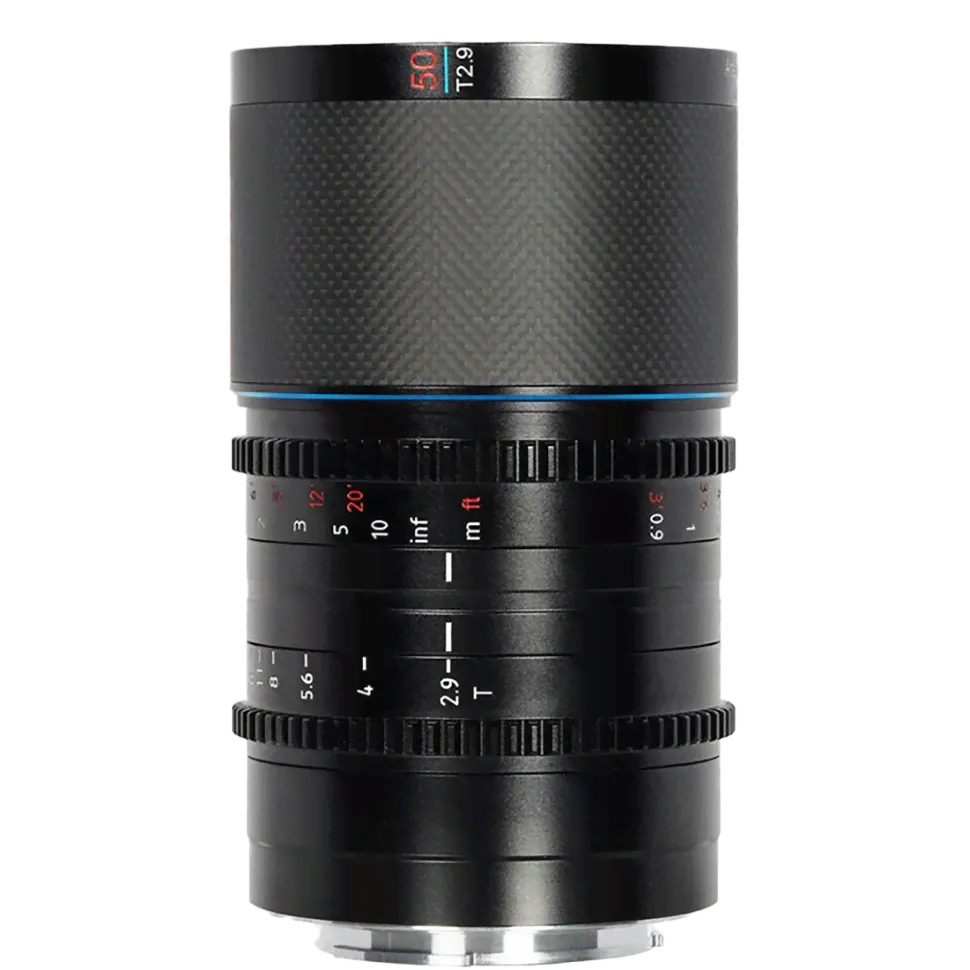 Объектив Sirui Saturn 50mm T2.9 1.6x FF Anamorphic E-mount (Neutral Flare)-0
